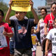 Young children join immigration-reform protesters while marching in front of the White House on July 7, 2014, in Washington, D.C.
Win McNamee/Getty Images